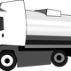 Tanker Truck Vector Clipart