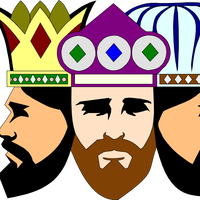 Three Kings Vector Clipart