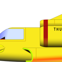 Thunderbird 4 Vector Clipart