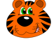 Tiger Face Vector Clipart