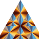 Triangle Prism Vector Graphic