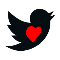 Valentine's Day Tweet Vector Clipart