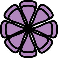 Purple Flower Vector