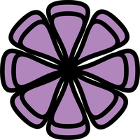 Purple Flower Vector