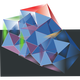 Voronoi motif Vector Clipart