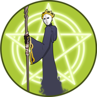 Wizard Insignia Emblem Vector Clipart