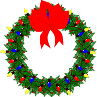 Wreath vector clipart