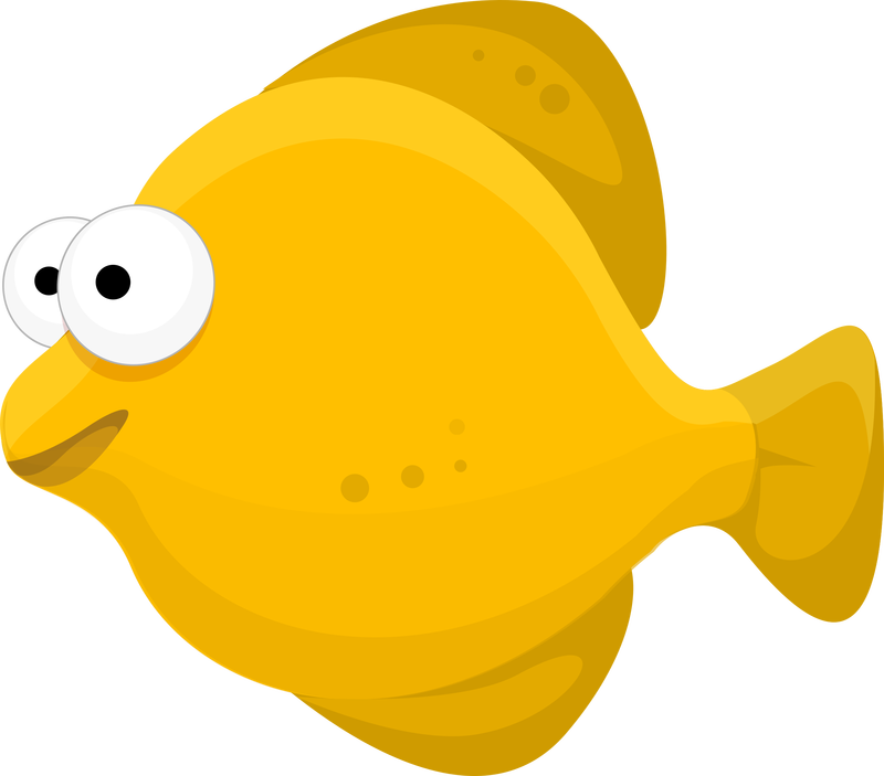 Download Yellow Fish Cartoon Vector Clipart image - Free stock photo - Public Domain photo - CC0 Images