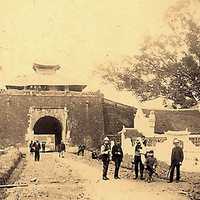 North gate of Hanoi Citadel in the 19th century, Vietnam