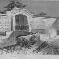 France attack Hai Duong citadel in Hanoi, Vietnam