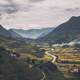 Mountains, river, landscape, and valley in Vietnam