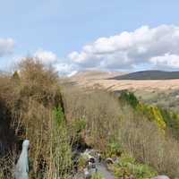 Dinosaur Park in Brecon Beacons National Park