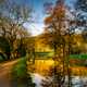 Lovely Morning by Mon and Brecon Canal in Wales