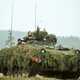 Camoflauge Tank in the field