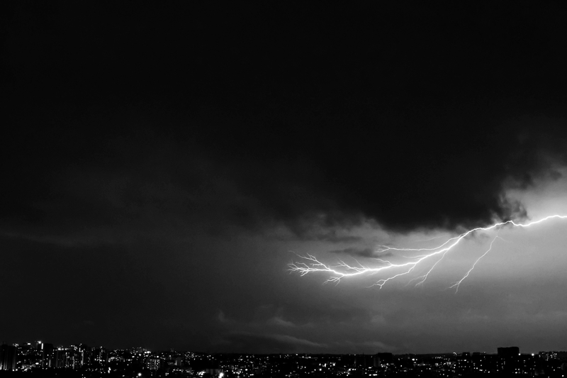 Dark Skies and Lightning Storm image - Free stock photo - Public Domain ...