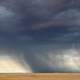 Rainstorm with lightning