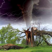 Tornado Destroying stuff